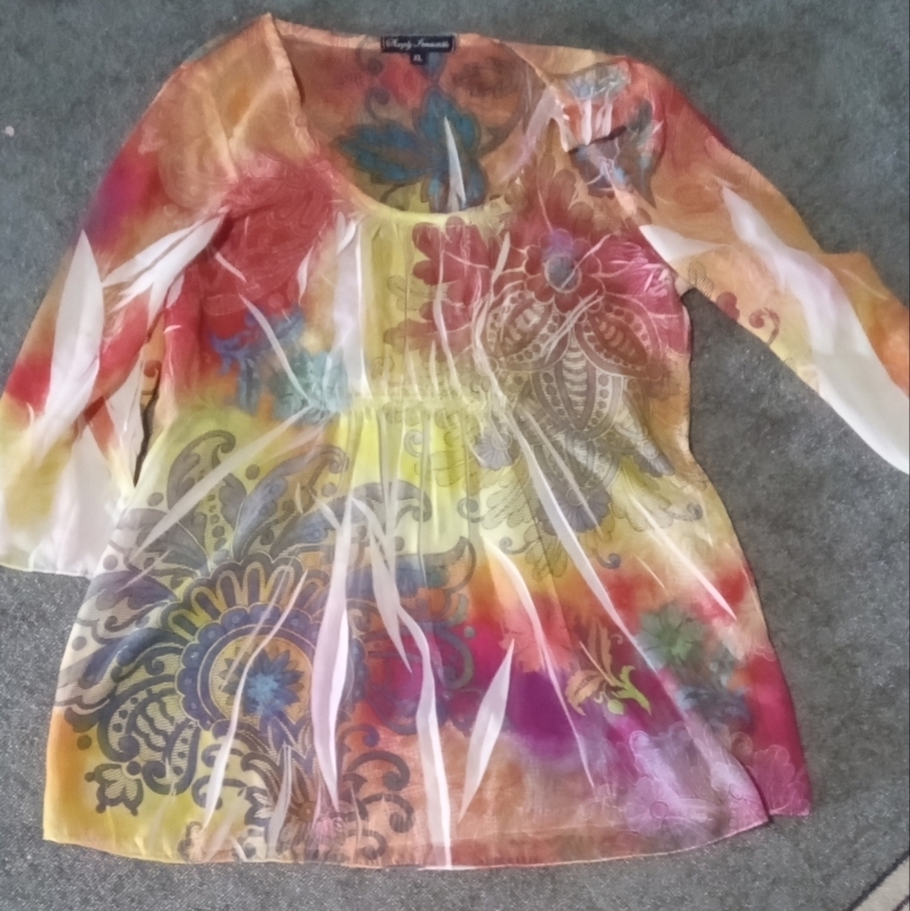 Vibrant Multicolor Women's Blouse